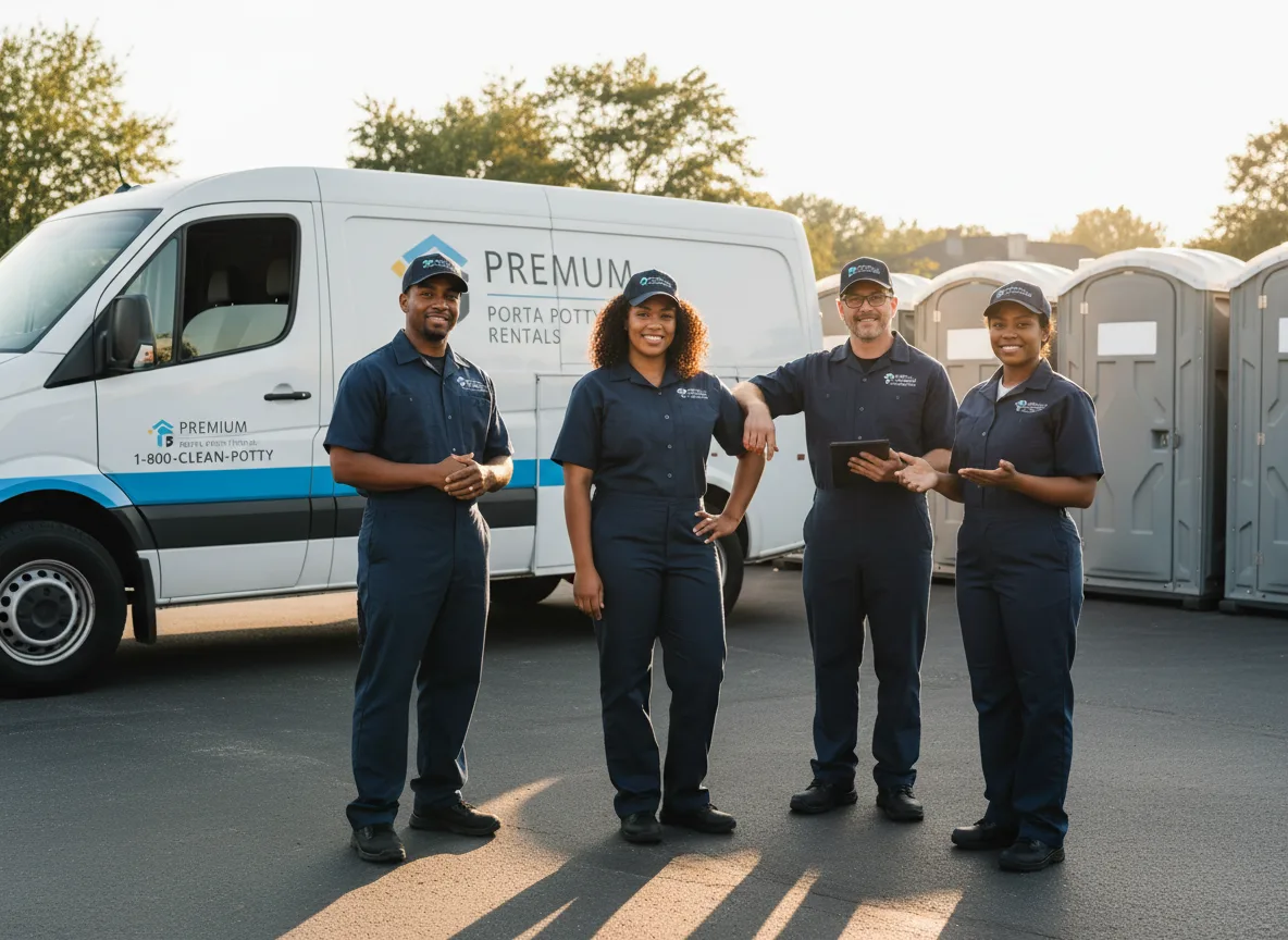 VIP Portable Toilets company in Fullerton, ND